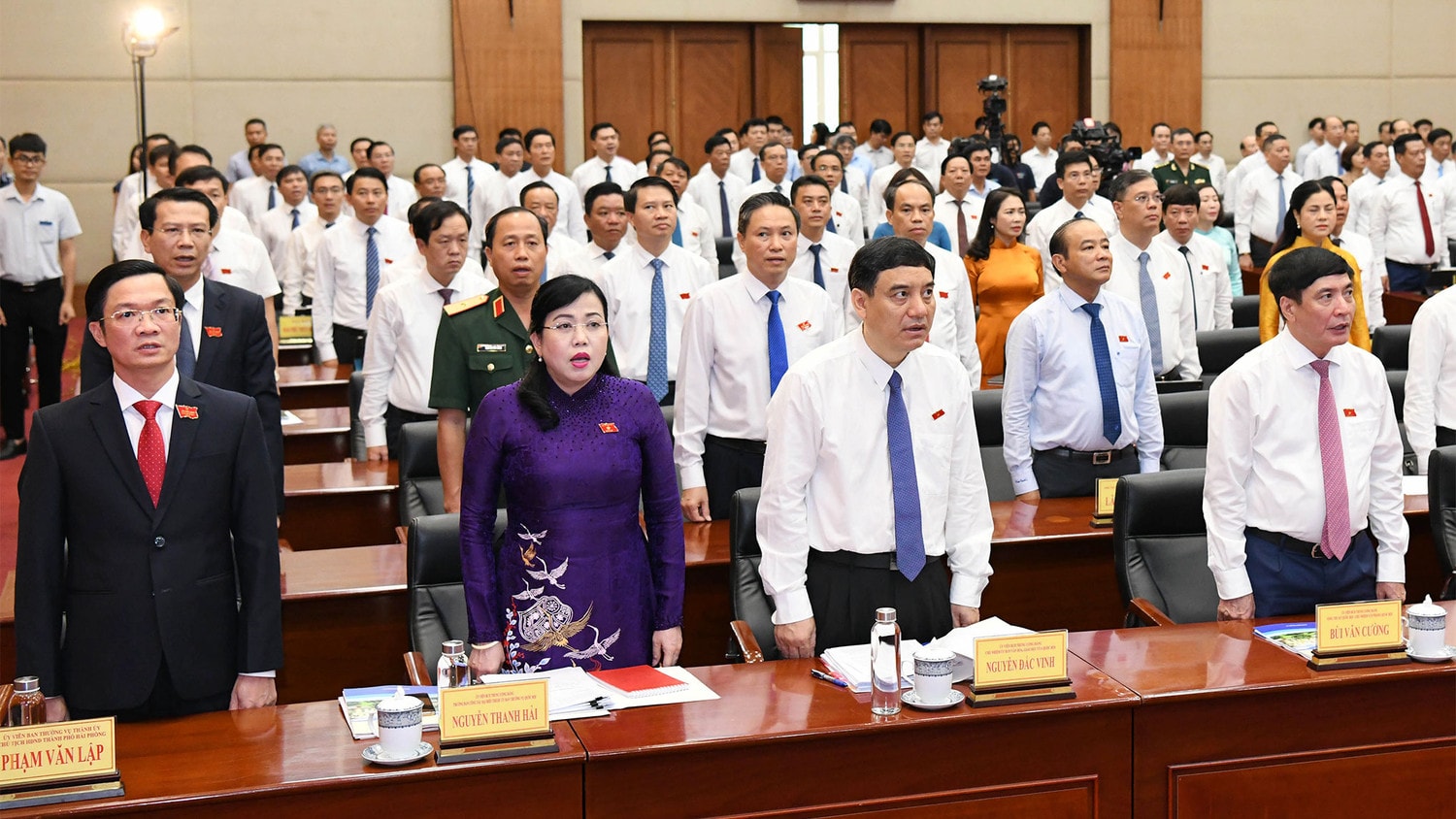Chủ tịch Quốc hội Trần Thanh Mẫn dự, phát biểu chỉ đạo tại Kỳ họp thứ 18, HĐND TP. Hải Phòng Khóa XVI -0