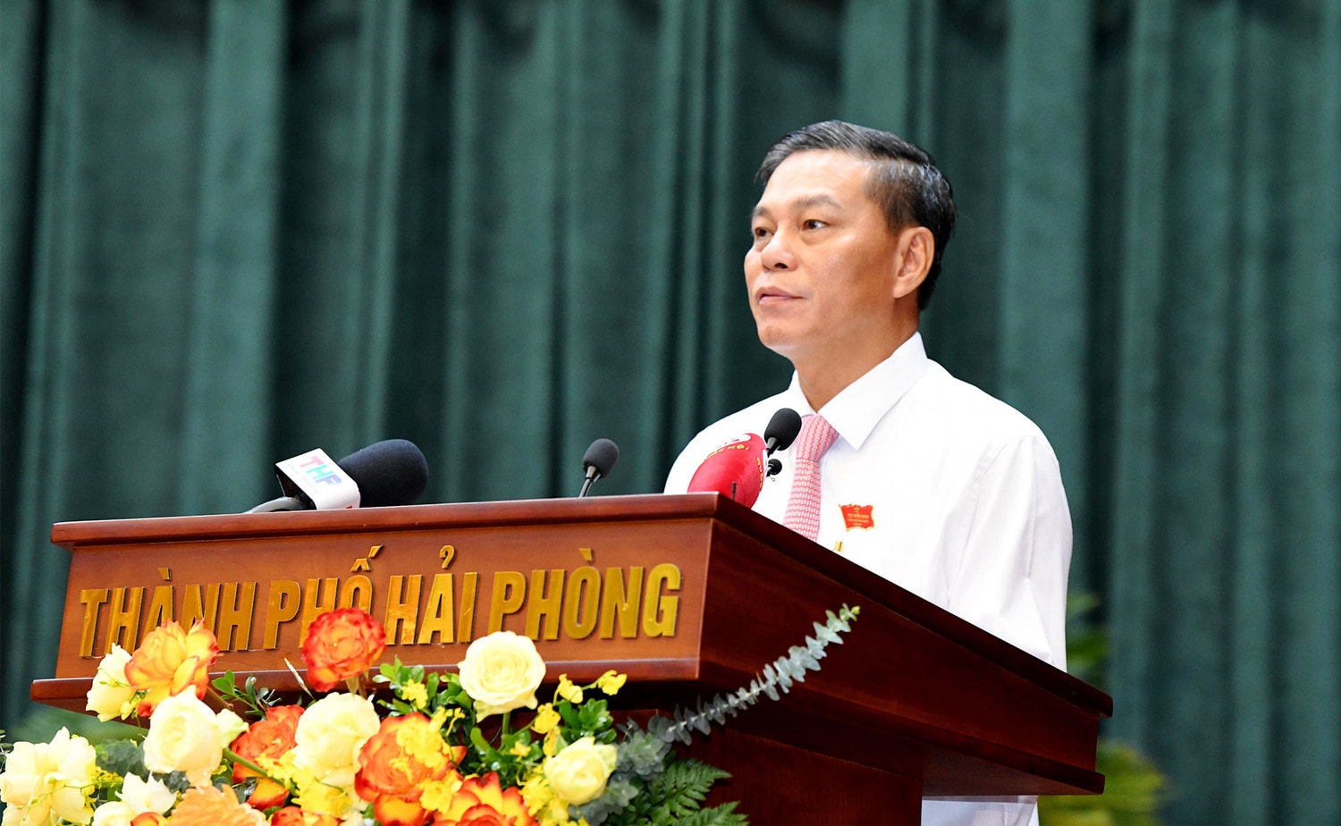 Chủ tịch Quốc hội Trần Thanh Mẫn dự, phát biểu chỉ đạo tại Kỳ họp thứ 18, HĐND TP. Hải Phòng Khóa XVI