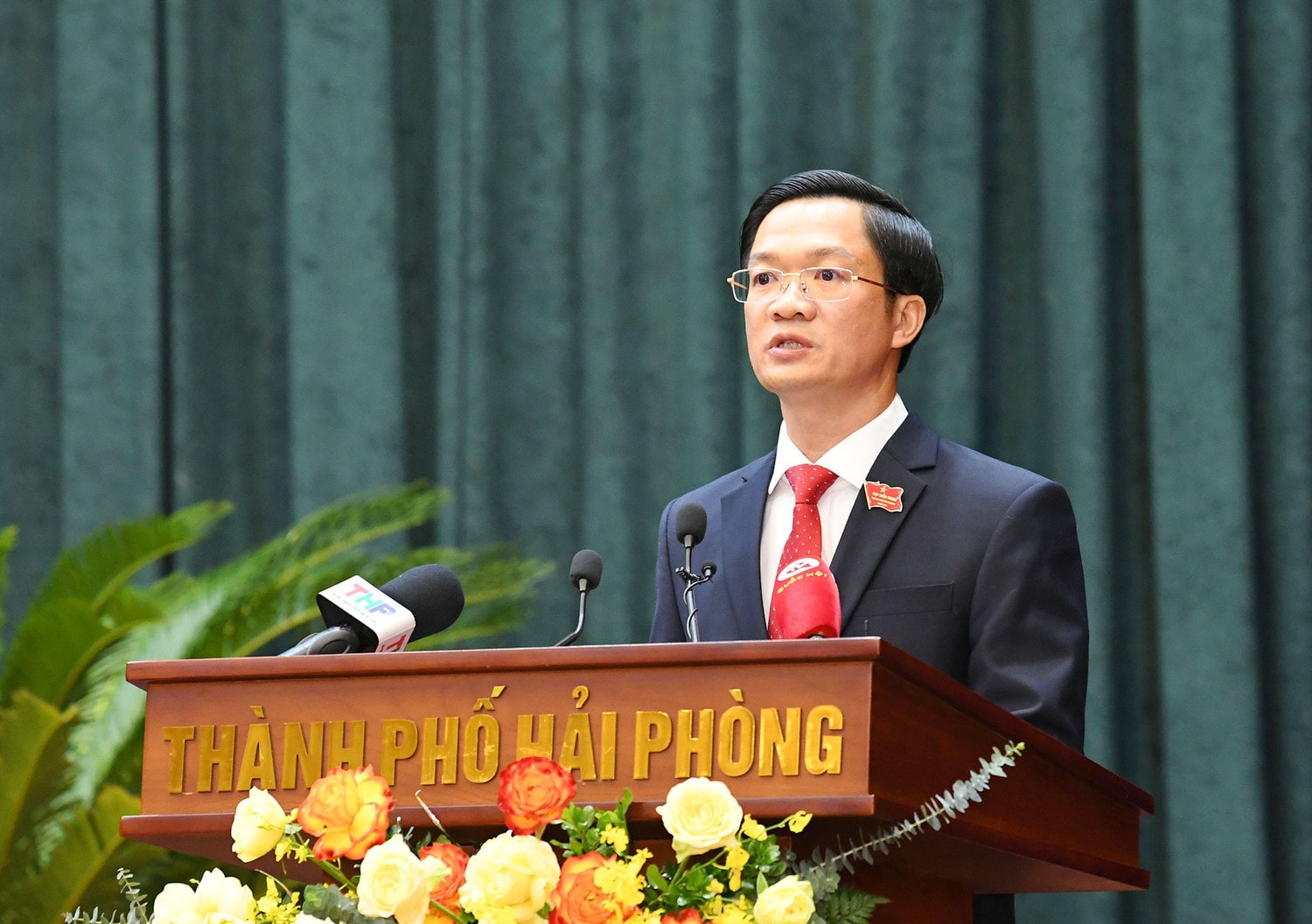 Chủ tịch Quốc hội Trần Thanh Mẫn dự, phát biểu chỉ đạo tại Kỳ họp thứ 18, HĐND TP. Hải Phòng Khóa XVI