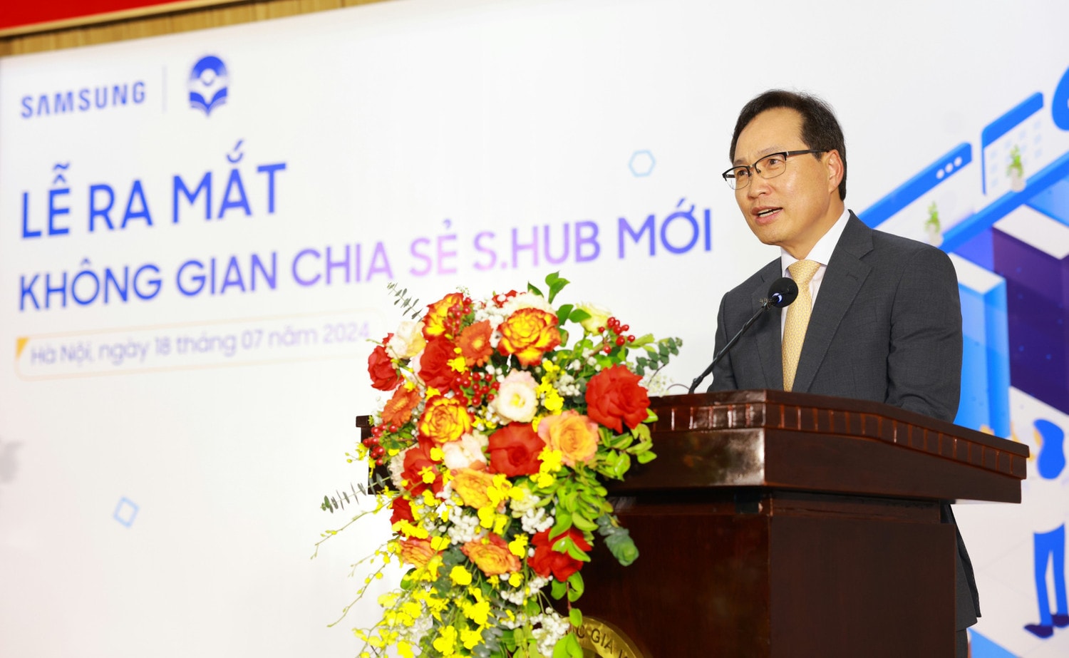 Samsung Việt Nam hỗ trợ nâng cấp không gian chia sẻ S-hub tại Thư viện Quốc gia -0