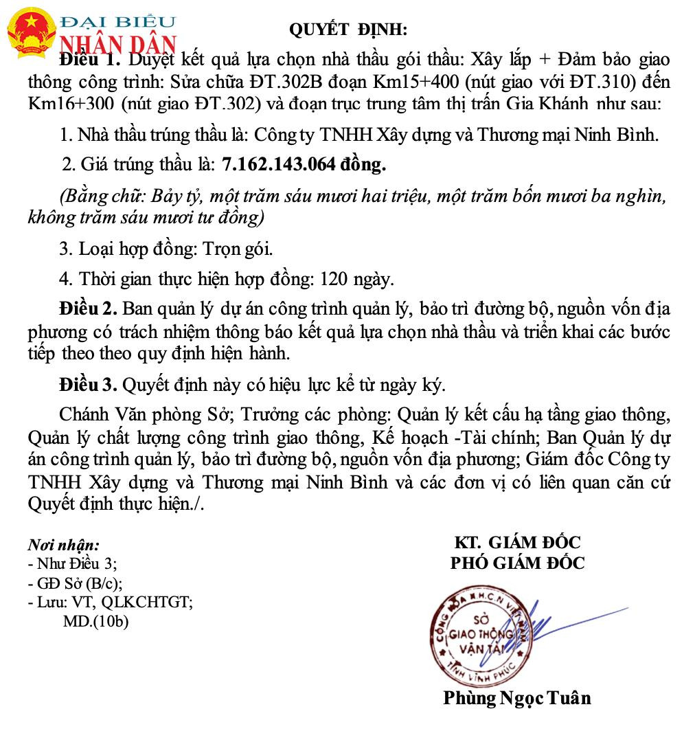 Vĩnh Phúc: Doanh nghiệp được nhận nhiều gói thầu đầu tư công có kết quả tiết kiệm cho ngân sách ở mức 