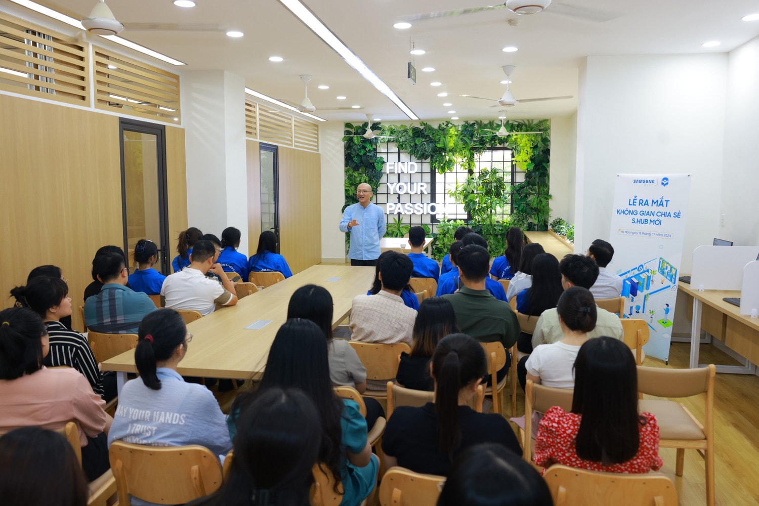 Samsung Việt Nam hỗ trợ nâng cấp không gian chia sẻ S-hub tại Thư viện Quốc gia -0
