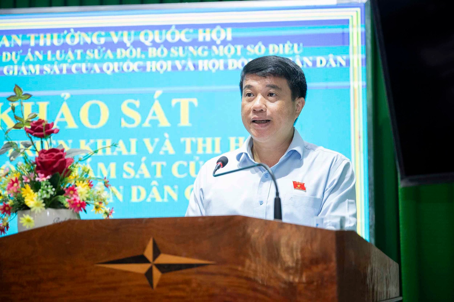 Phó Chủ tịch Quốc hội Trần Quang Phương chủ trì khảo sát kết quả triển khai và thi hành Luật Hoạt động giám sát của Quốc hội và HĐND tại thị xã An Nhơn