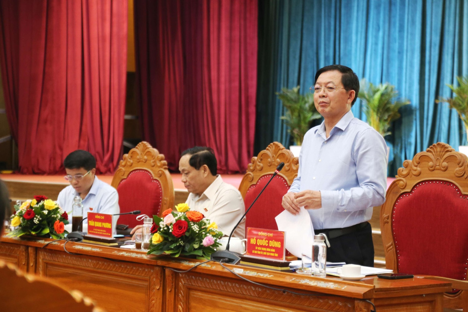 Bí thư Tỉnh ủy, Chủ tịch HĐND tỉnh Bình Định Hồ Quốc Dũng: Cần lựa chọn nội dung để giám sát, những vấn đề được dư luận quan tâm Phó Chủ tịch Quốc hội, Thượng tướng Trần Quang Phương chủ trì cuộc làm việc với Thường trực HĐND tỉnh Bình Định -0