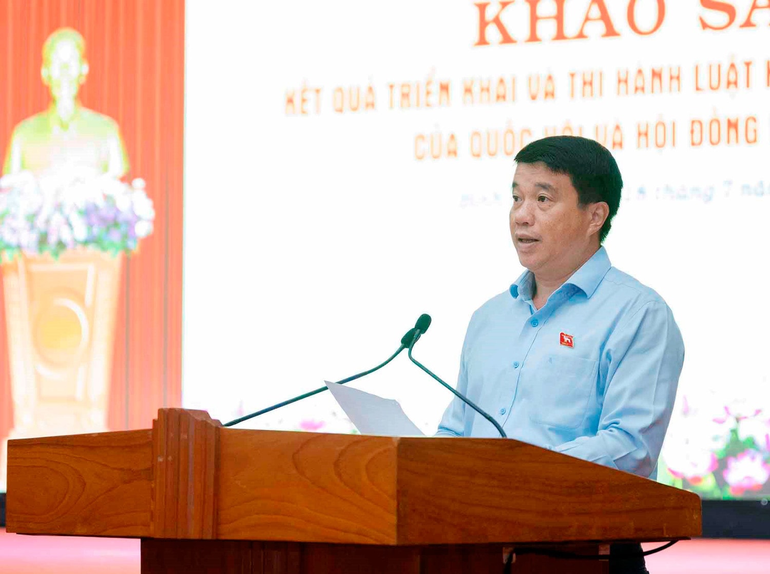 Phó Chủ tịch Quốc hội, Thượng tướng Trần Quang Phương chủ trì cuộc làm việc với Thường trực HĐND tỉnh Bình Định -0
