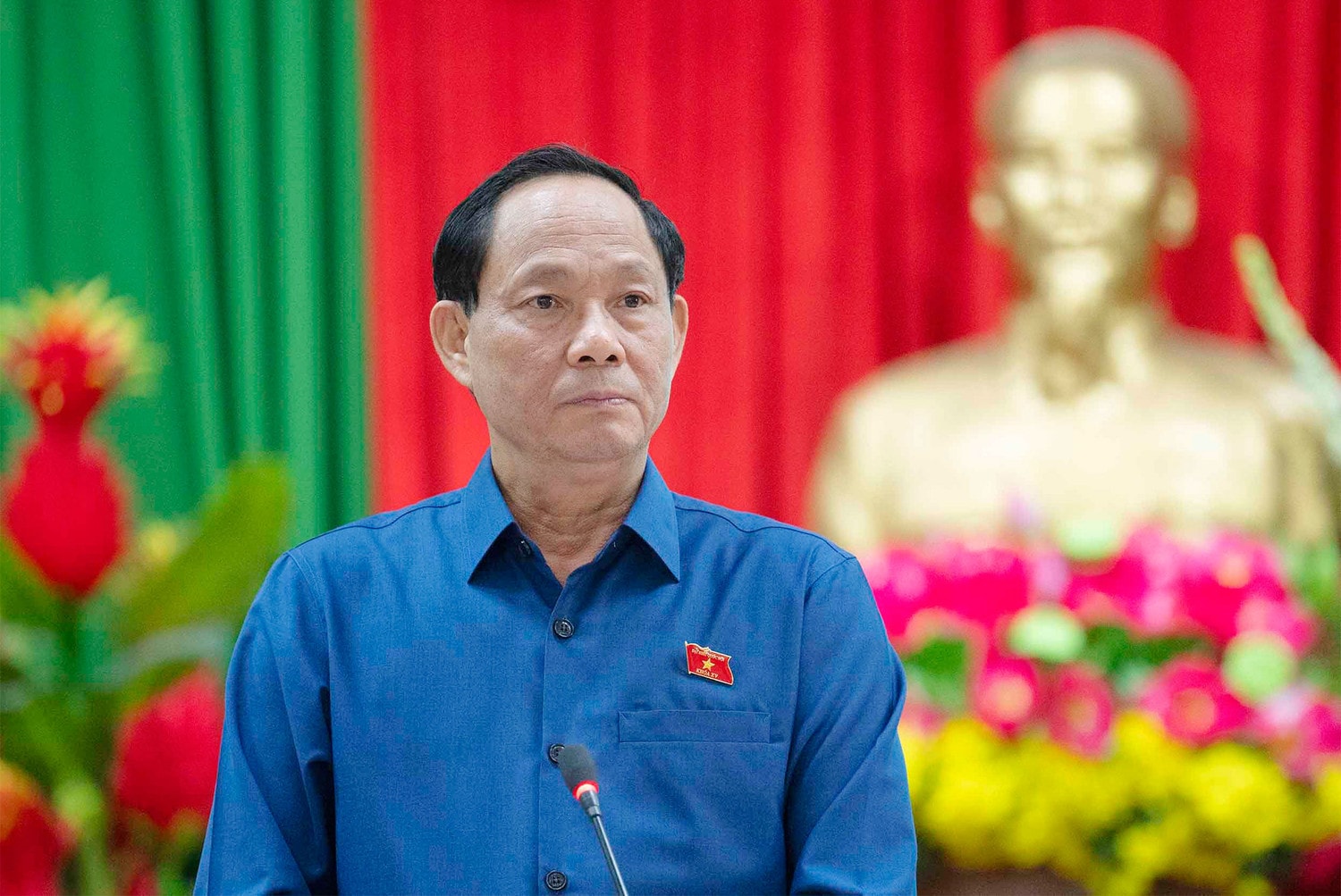 Phó Chủ tịch Quốc hội Trần Quang Phương chủ trì cuộc làm việc với Thường trực HĐND thị xã An Nhơn, Bình Định -0