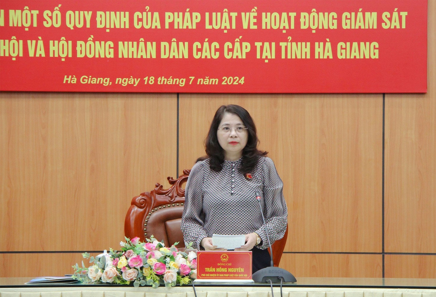Ủy ban Pháp luật khảo sát việc thực hiện pháp luật về hoạt động giám sát của Quốc hội và HĐND -0