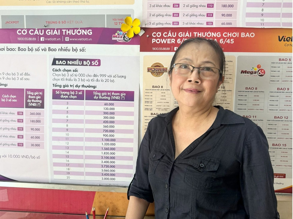 Vietlott - không chỉ là kinh doanh mà còn là niềm vui tuổi già -0