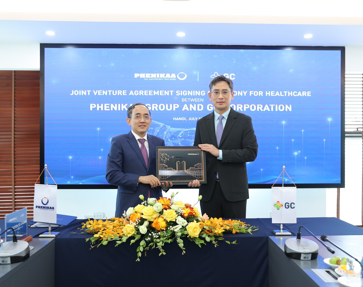 Tập đoàn Phenikaa ký thỏa thuận liên doanh với tập đoàn GC (Hàn Quốc) nhằm tạo đột phá mới trong lĩnh vực chăm sóc sức khỏe -0