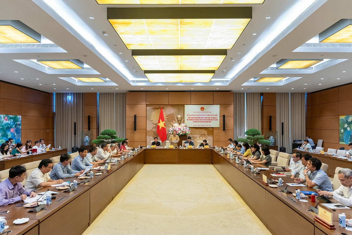 Phó Chủ tịch Quốc hội Nguyễn Đức Hải dự Tọa đàm về quản lý thị trường bất động sản và phát triển nhà ở xã hội -3