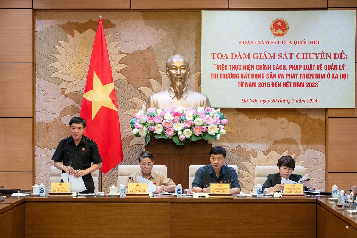 Phó Chủ tịch Quốc hội Nguyễn Đức Hải dự Tọa đàm về quản lý thị trường bất động sản và phát triển nhà ở xã hội -4