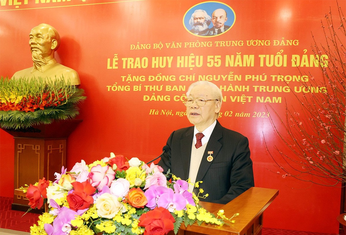 Tổng Bí thư Nguyễn Phú Trọng - nhà lãnh đạo trí tuệ, bản lĩnh, hiện thân của sự gương mẫu -0