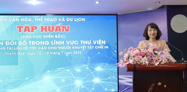 Tập huấn Chuyển đổi số trong lĩnh vực thư viện khu vực miền Bắc -0