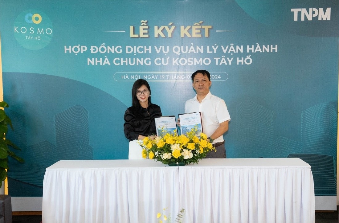 TNPM trở thành đơn vị quản lý vận hành chung cư Kosmo Tây Hồ -0