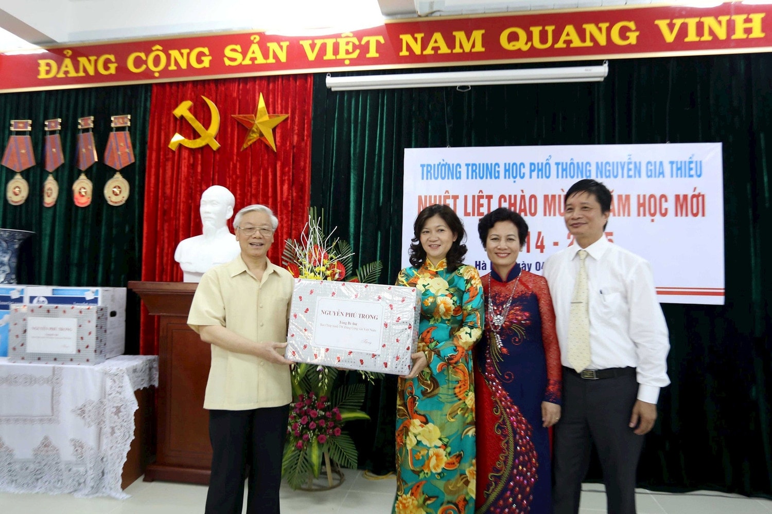 Câu chuyện xúc động ở ngôi trường phổ thông của Tổng Bí thư Nguyễn Phú Trọng -0