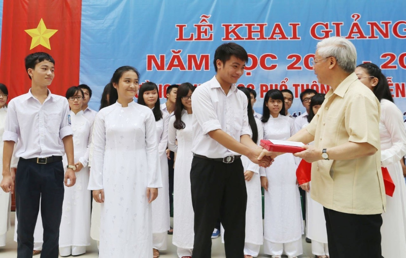 Câu chuyện xúc động ở ngôi trường phổ thông của Tổng Bí thư Nguyễn Phú Trọng -0