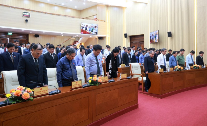 Khai mạc Kỳ họp thứ 25, HĐND tỉnh Khóa XIII -0