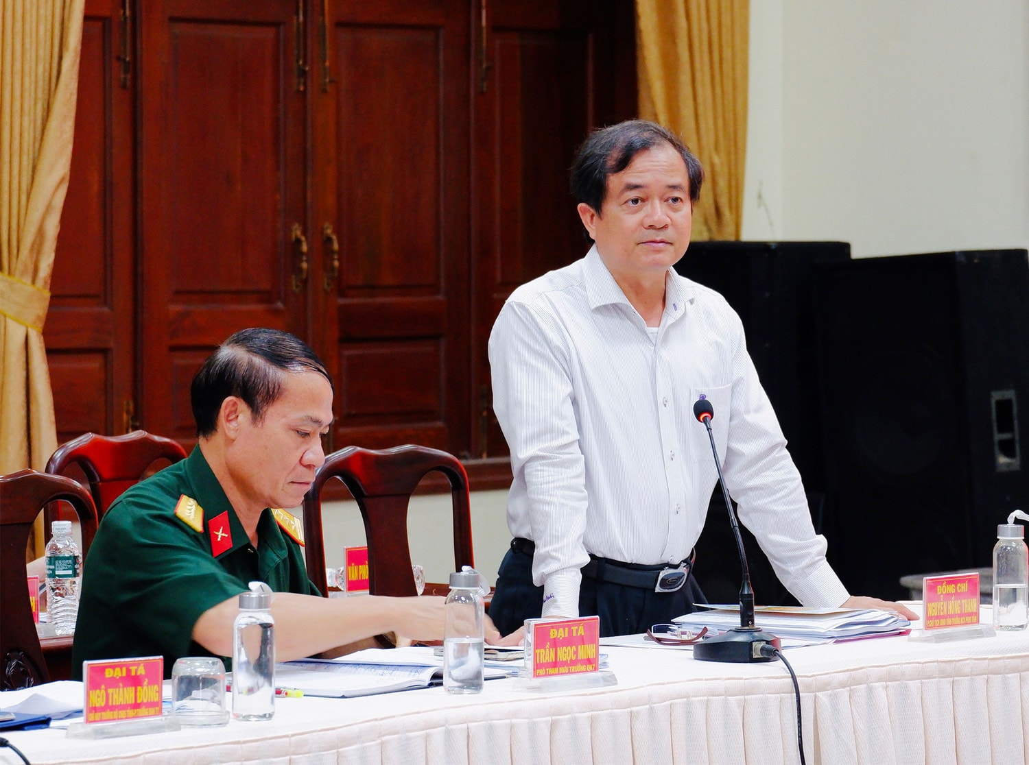 Đoàn khảo sát của Ủy ban Quốc phòng và An ninh làm việc với UBND tỉnh Tây Ninh -0