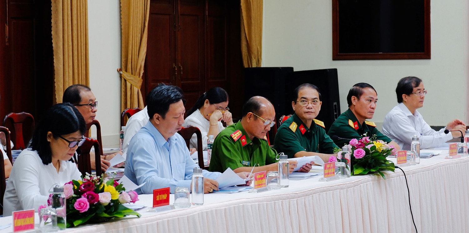 Đoàn khảo sát của Ủy ban Quốc phòng và An ninh làm việc với UBND tỉnh Tây Ninh -0