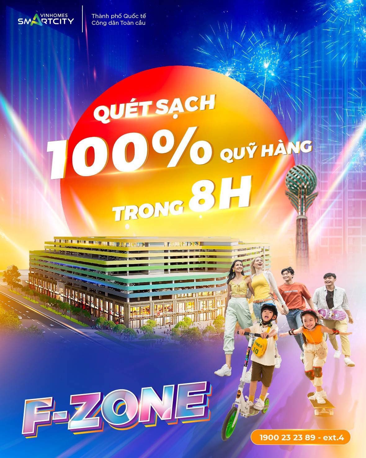 Thiên thời, địa lợi riêng có tại siêu phẩm đầu tư F-Zone -0