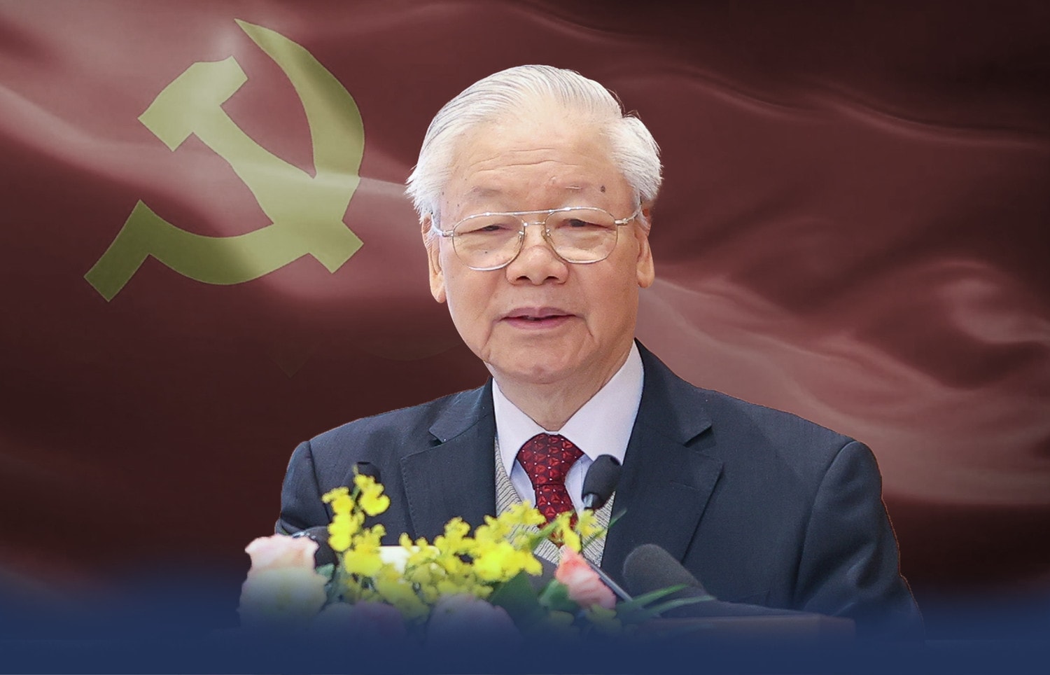 Trình bày emagazine, sáng 22.7 mới phát hành nhé, sau khi báo in phát hành: Dấu ấn của Tổng Bí thư Nguyễn Phú Trọng trong công tác tư tưởng của Đảng