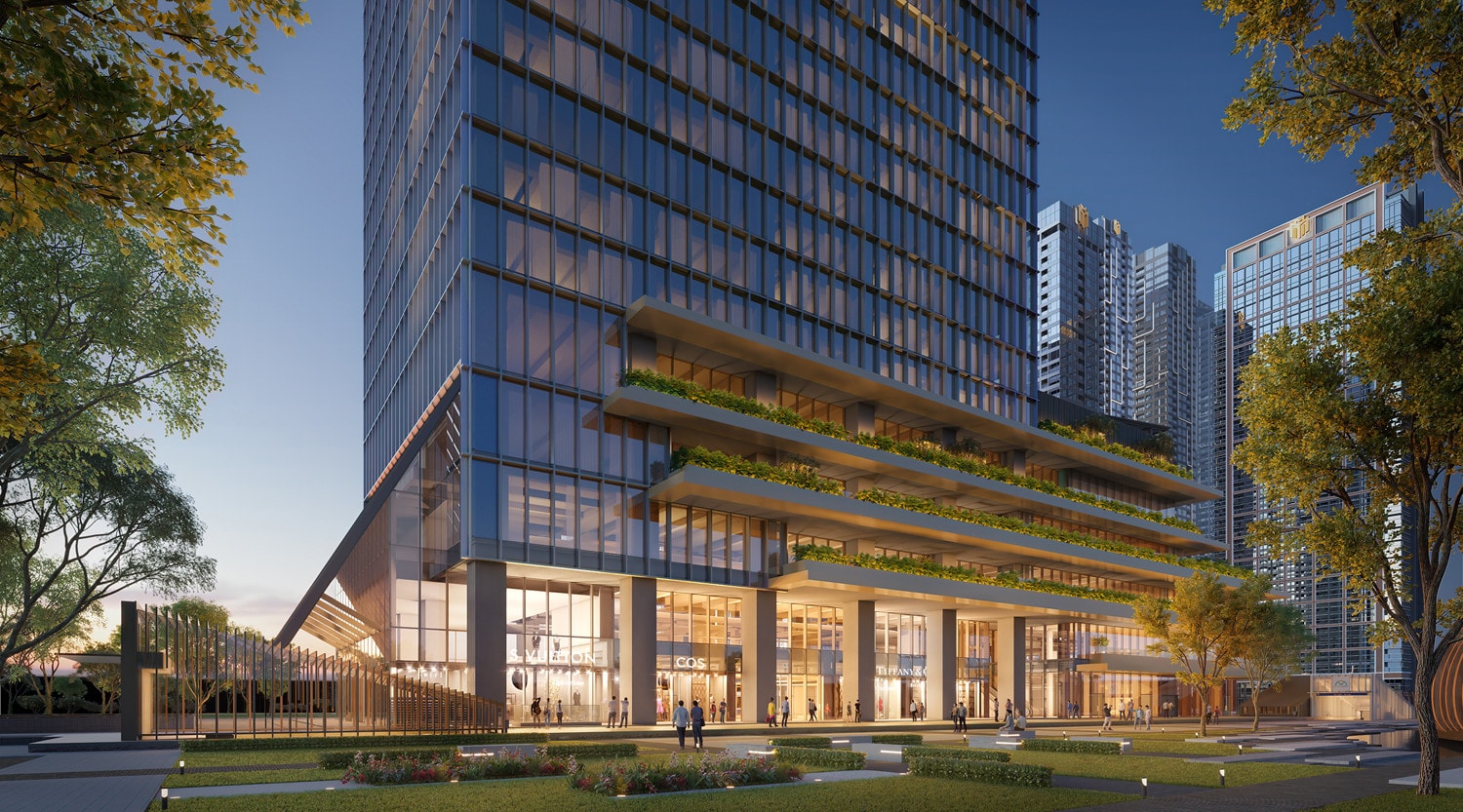 Marina Central Tower chính thức cho thuê văn phòng và mặt bằng bán lẻ -0