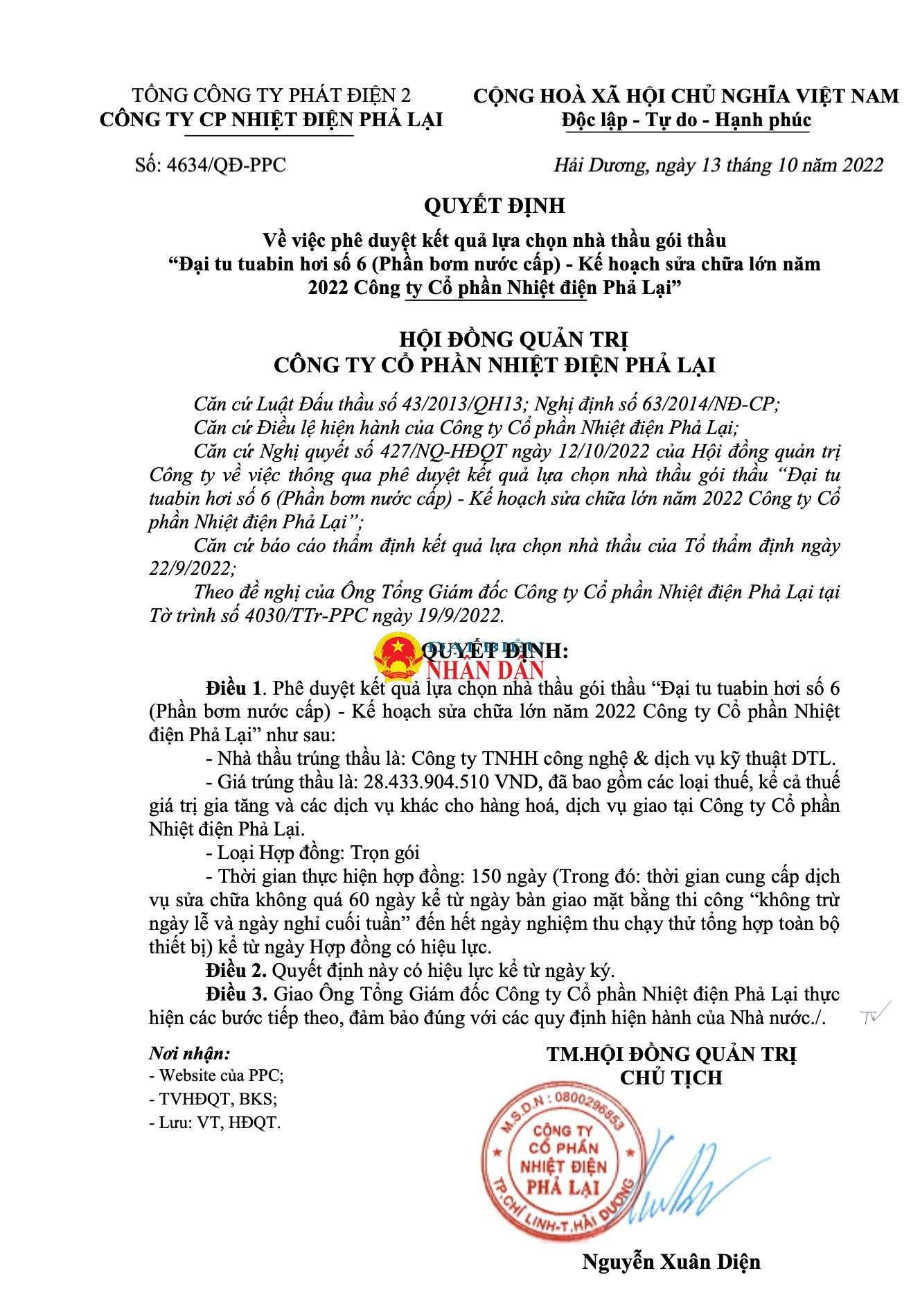 Lộ diện doanh nghiệp tham gia đấu và trúng thầu “dày đặc” tại Nhiệt điện Phải Lại (PPC) -0