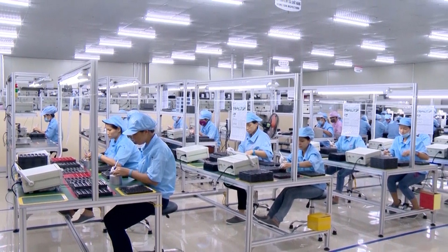 Tỉnh Ninh Bình thu hút được nhiều dự án FDI có công nghệ cao. Ảnh: ITN 