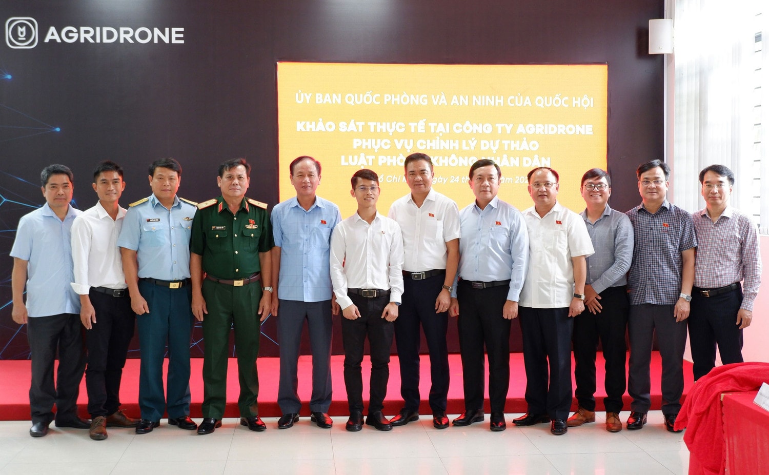 Ủy ban Quốc phòng và An ninh khảo sát thực tế tại TP. Hồ Chí Minh về dự án Luật Phòng không nhân dân -0