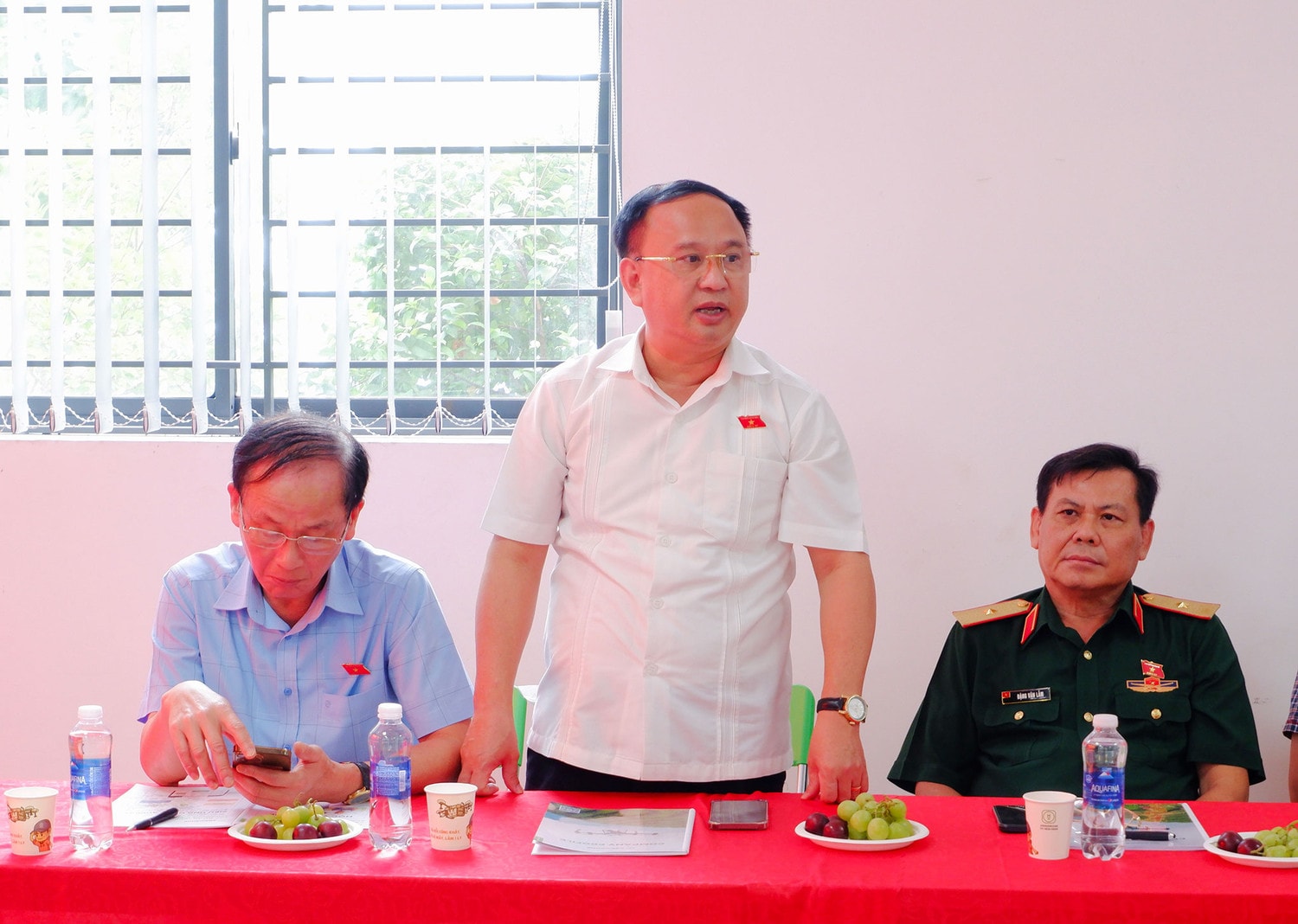 Ủy ban Quốc phòng và An ninh khảo sát thực tế tại TP. Hồ Chí Minh về dự án Luật Phòng không nhân dân -0