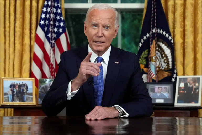 Thông điệp của Tổng thống Biden trong bài phát biểu đầu tiên sau khi rút lui -0
