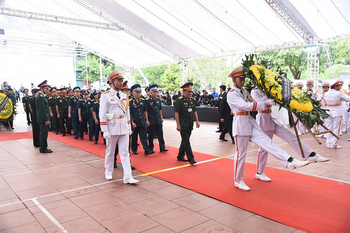 Sau 18h chiều nay, 25.7, Ban Tổ chức sẽ sắp xếp để Nhân dân vào viếng Tổng Bí thư Nguyễn Phú Trọng -9