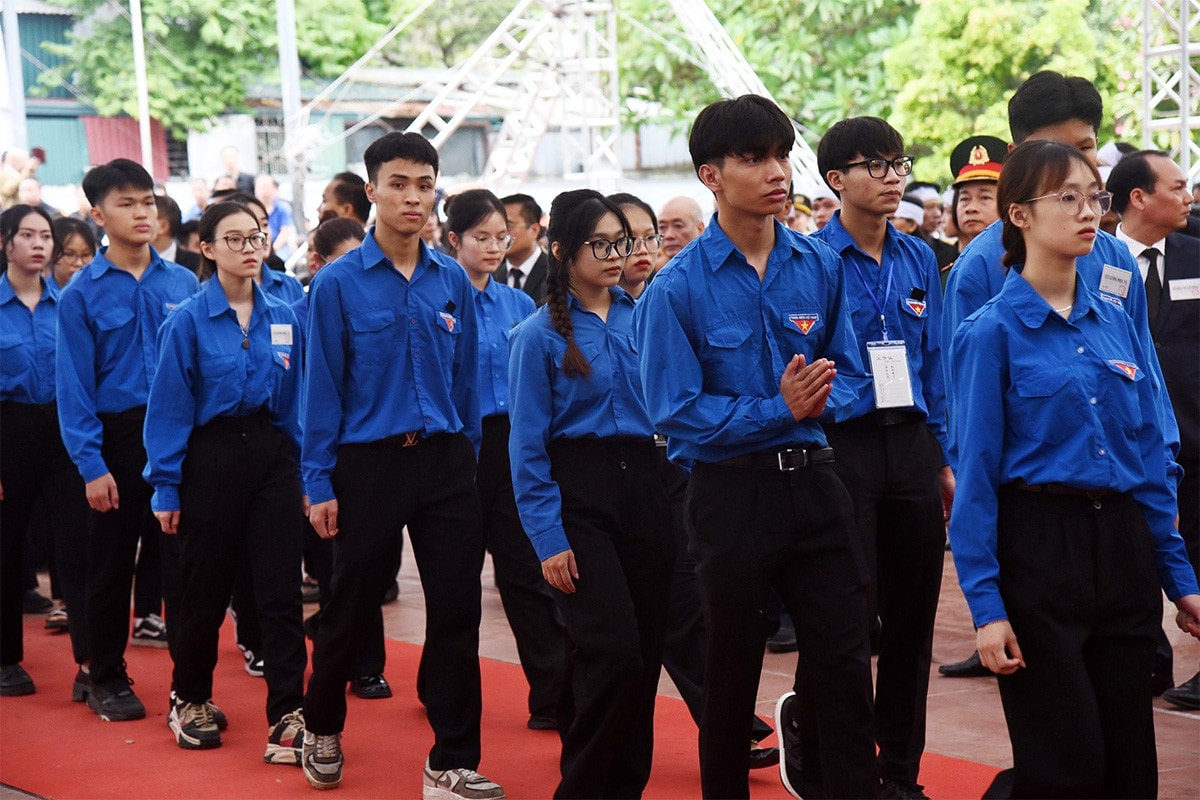 Sau 18h chiều nay, 25.7, Ban Tổ chức sẽ sắp xếp để Nhân dân vào viếng Tổng Bí thư Nguyễn Phú Trọng -5