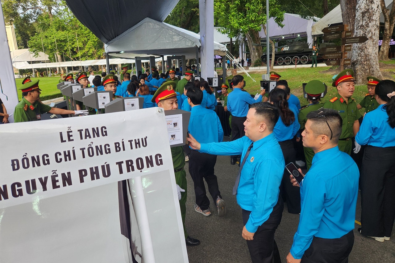 Lễ Quốc tang Tổng Bí thư Nguyễn Phú Trọng tại TP. Hồ Chí Minh