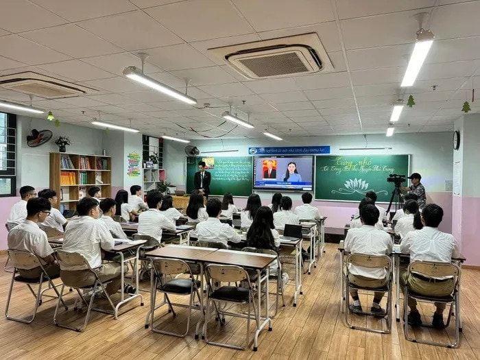 Tiết học đặc biệt tưởng nhớ và tri ân Tổng Bí thư Nguyễn Phú Trọng -0