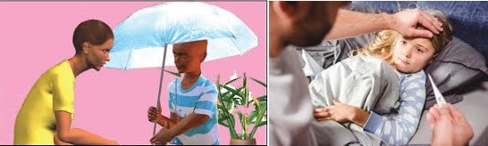 Bí quyết giữ trẻ ít ốm trong mùa mưa -0