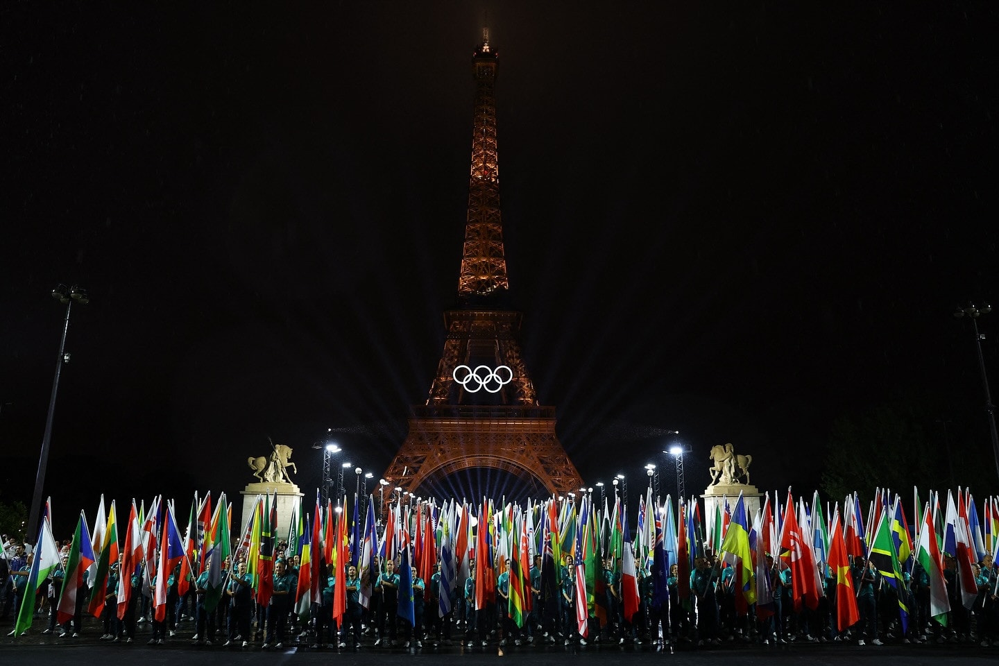 Những hình ảnh ấn tượng trong Lễ khai mạc Olympic Paris 2024 -2