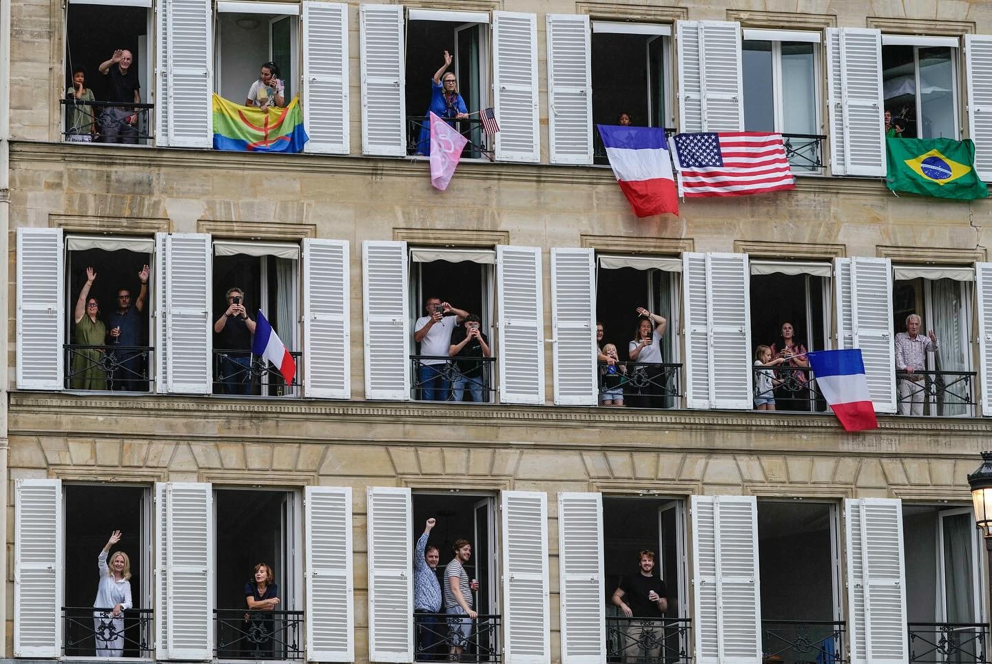 Những hình ảnh ấn tượng trong Lễ khai mạc Olympic Paris 2024 -0