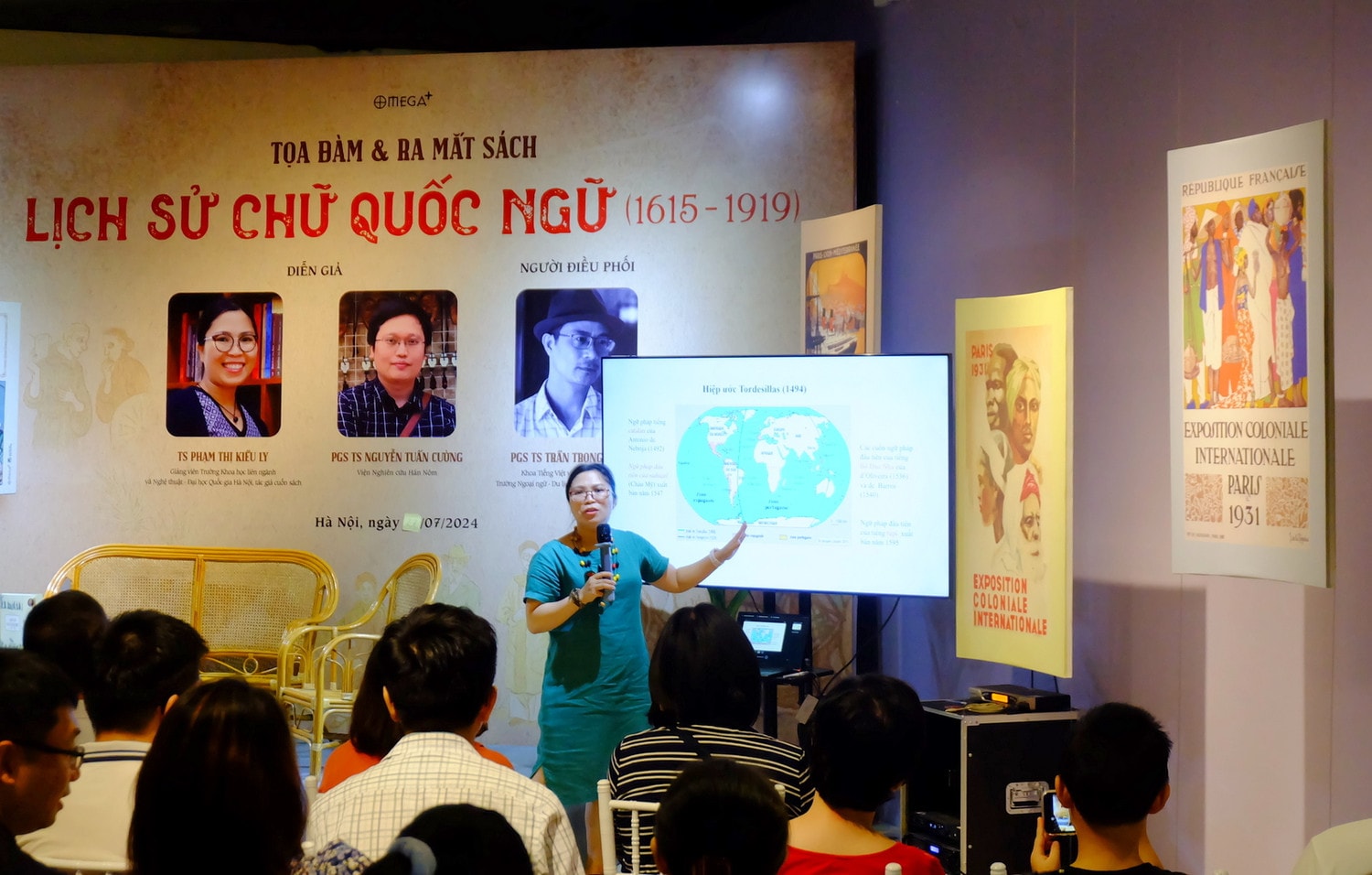 TS. Phạm Thị Kiều Ly chia sẻ về lịch sử hình thành, phát triển của chữ quốc ngữ Khám phá hành trình sáng tạo, phát triển chữ quốc ngữ -1