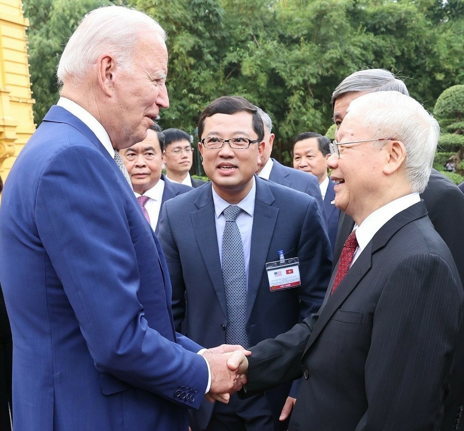 Tổng thống Hoa Kỳ Joe Biden gửi Thư chia buồn về việc Tổng Bí thư Nguyễn Phú Trọng từ trần -0