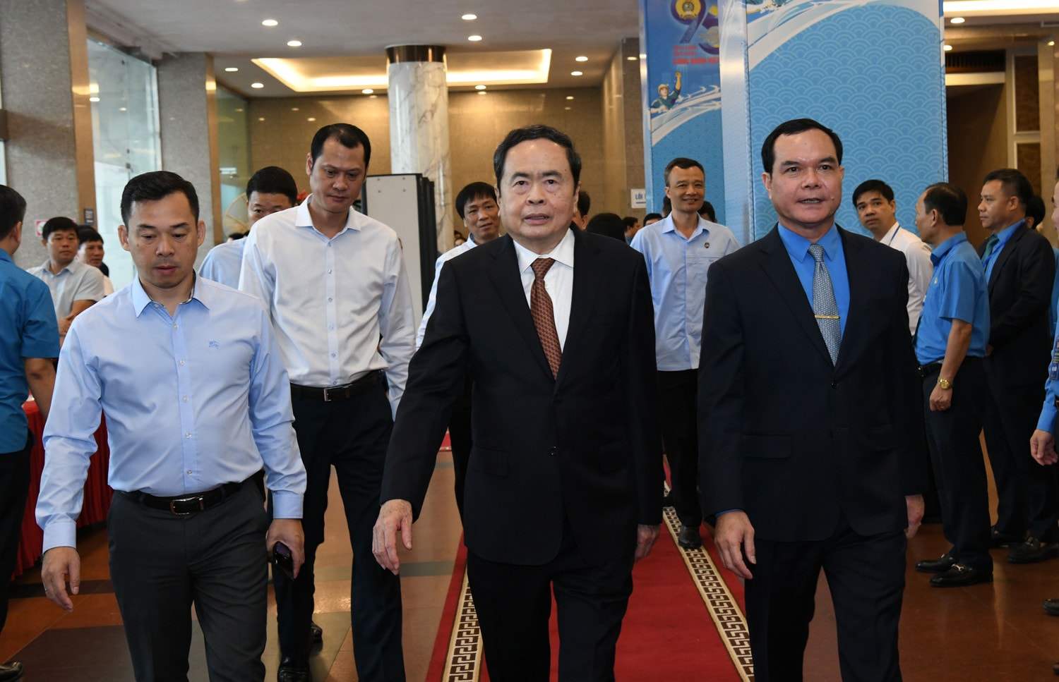 Chủ tịch Quốc hội Trần Thanh Mẫn dự Lễ trao tặng Giải thưởng Nguyễn Văn Linh lần thứ IV. Ảnh: Lâm Hiển Chủ tịch Quốc hội Trần Thanh Mẫn dự Lễ trao Giải thưởng Nguyễn Văn Linh lần thứ IV -0