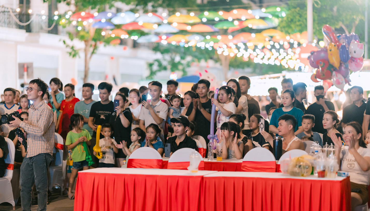 Khai trương phố đi bộ và chợ đêm tại KĐT TNR Stars Diễn Châu -0