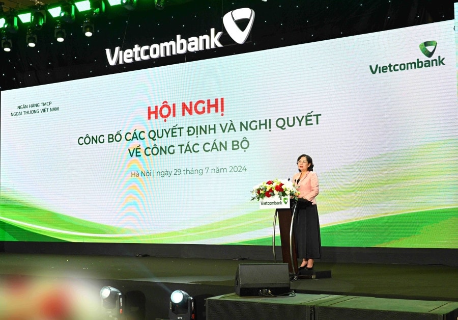 Vietcombank tổ chức Hội nghị công bố các Quyết định về nhân sự cấp cao -0