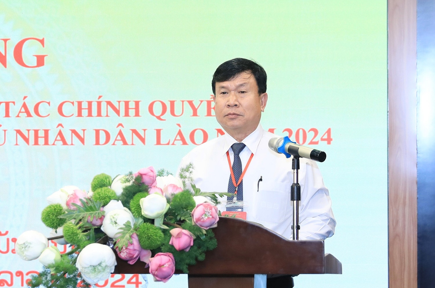 Thành ủy Hà Nội khai giảng lớp đào tạo về công tác chính quyền cho cán bộ Thủ đô Viêng Chăn -0