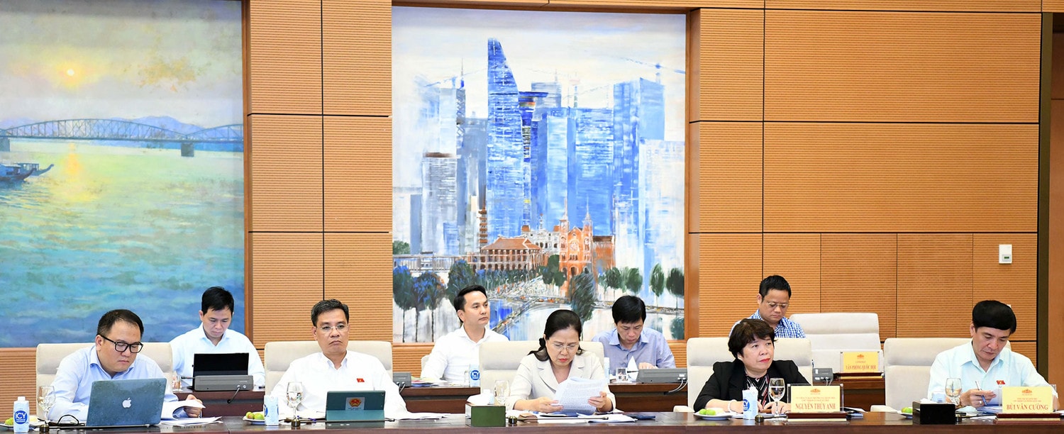 Chủ tịch Quốc hội Trần Thanh Mẫn làm việc với Ủy ban Văn hóa, Giáo dục, Ủy ban Xã hội và Ban Công tác đại biểu