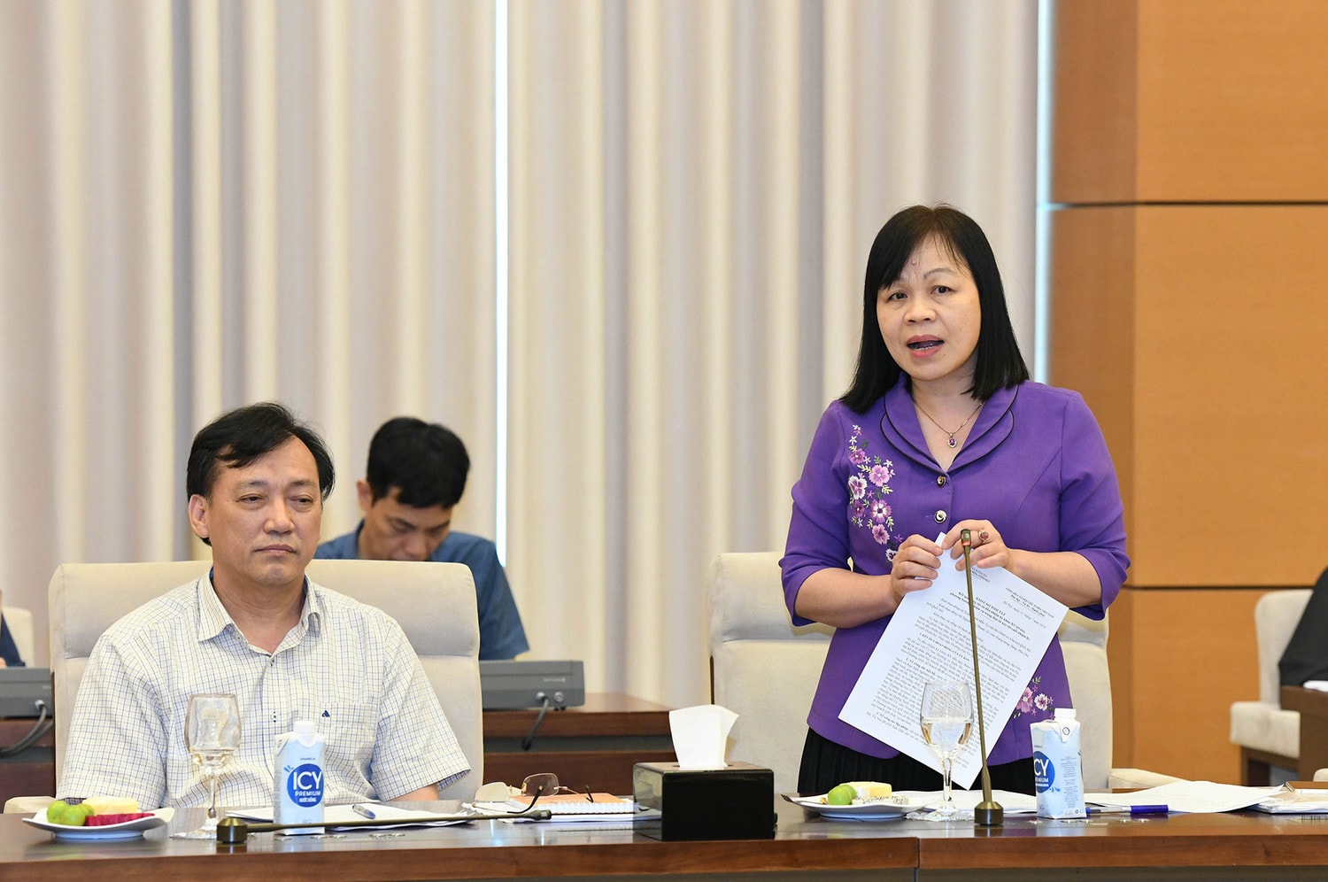 Chủ tịch Quốc hội Trần Thanh Mẫn làm việc với Ủy ban Văn hóa, Giáo dục, Ủy ban Xã hội và Ban Công tác đại biểu -0