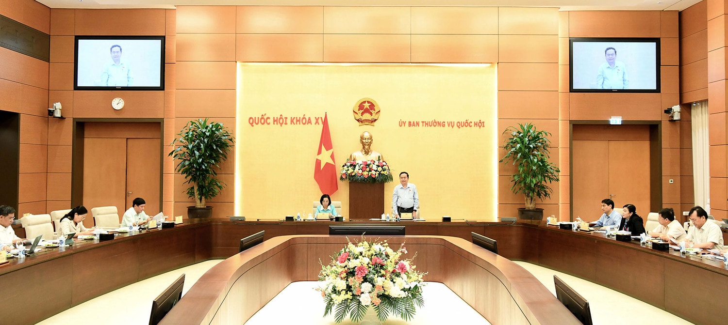 Chủ tịch Quốc hội Trần Thanh Mẫn làm việc với Ủy ban Văn hóa, Giáo dục, Ủy ban Xã hội và Ban Công tác đại biểu -0