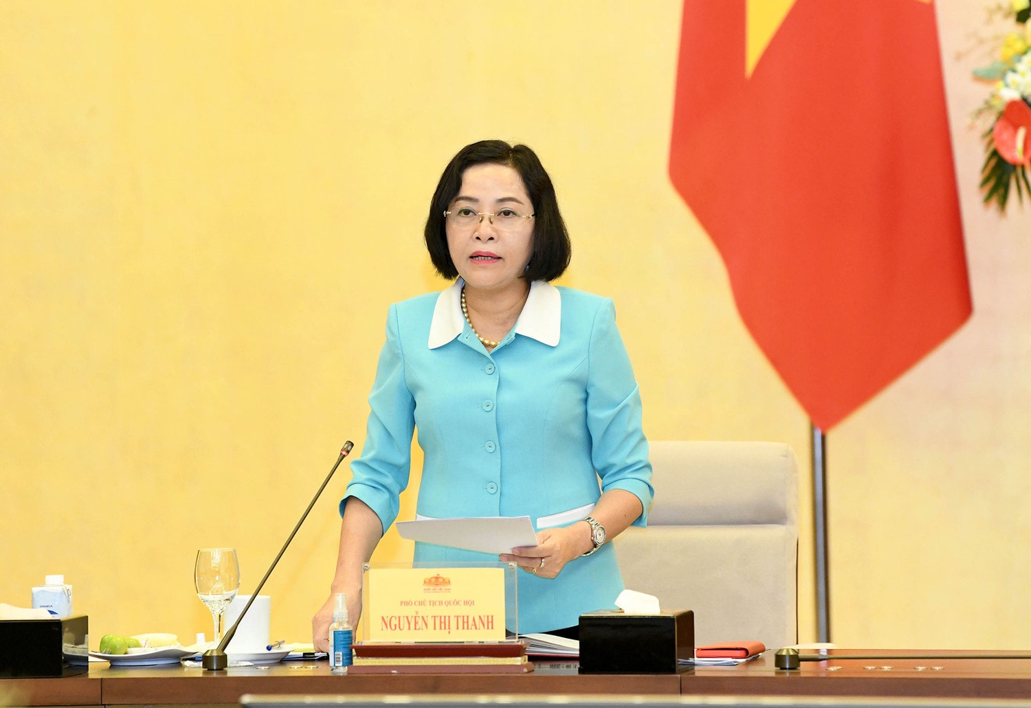 Chủ tịch Quốc hội Trần Thanh Mẫn làm việc với Ủy ban Văn hóa, Giáo dục, Ủy ban Xã hội và Ban Công tác đại biểu -0