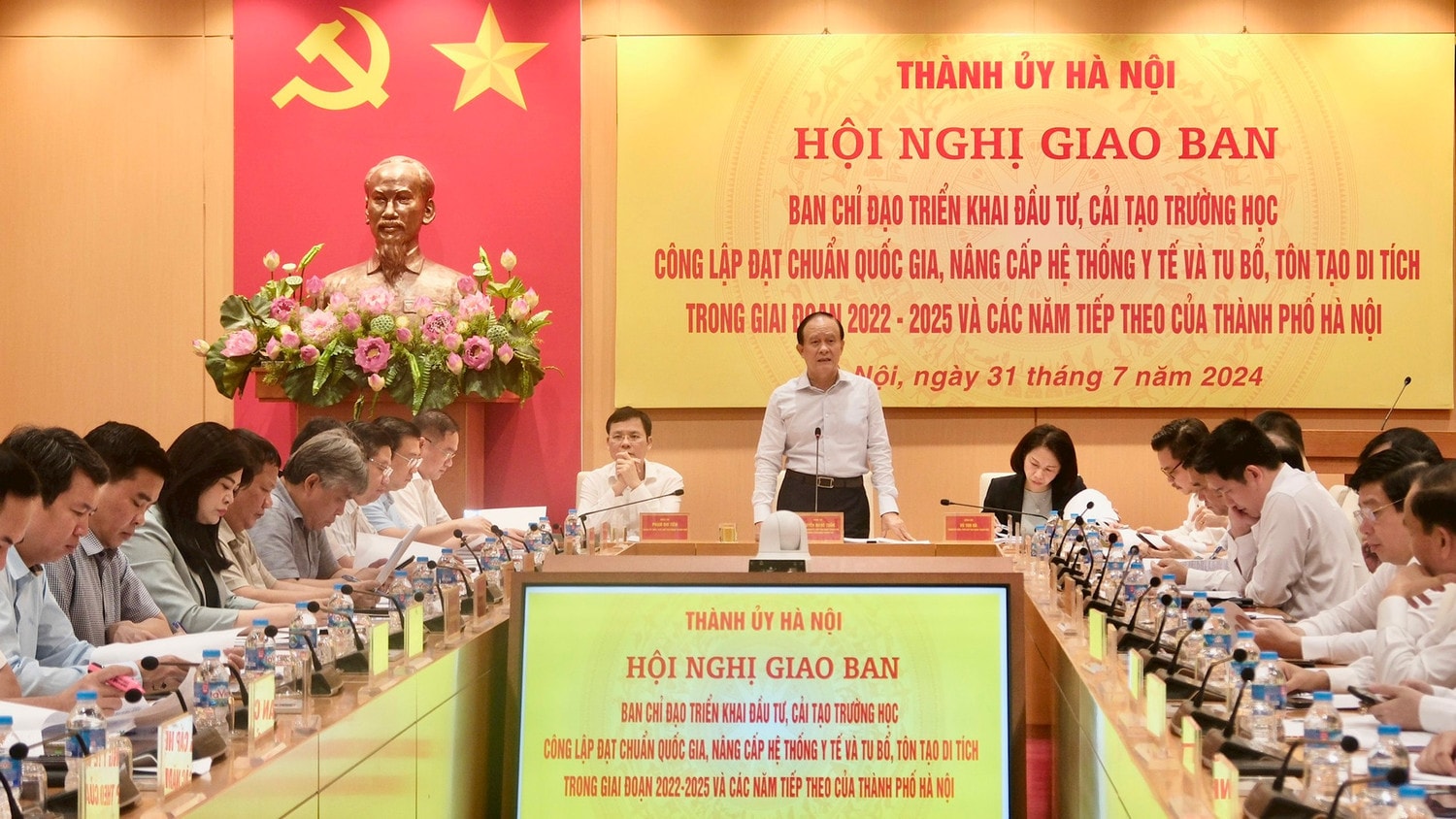 Tập trung hoàn thành các kế hoạch thuộc lĩnh vực văn hóa, y tế, giáo dục -0