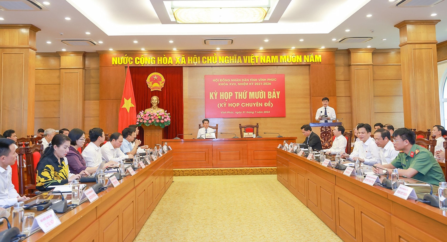 Ông Trần Duy Đông được bầu giữ chức Chủ tịch UBND tỉnh Vĩnh Phúc nhiệm kỳ 2021 – 2026 -0